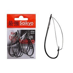 Крючок Одинарный Saikyo KH-12001 №3/0 10 шт BN   KH-12001BN3/0-10 — цена и наличие в каталоге