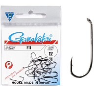 Крючок Одинарный Gamakatsu F11 Hooks Black №12 25 шт    146639-012 — варианты, разновидности модели