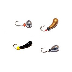 Мормышка Lucky John Набор 0,6 гр MIX5 Личинка 0,6г; Шар 0,25г; Уралка 0,45г; Капля 0,45  8219-05N — цена и наличие в каталоге