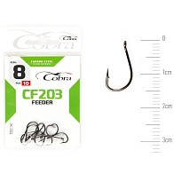 Крючок Одинарный Cobra Feeder Specialist CF203 №8 10 шт    CF203-008 — варианты, разновидности модели