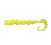 Силиконовая приманка Reins G-Tail Saturn 4 105 мм 12 шт 129-Glow Chart Silver   GTS4-129 — варианты, разновидности модели