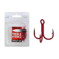 Крючок Тройной Saikyo 6063 1X-CP №14 50 шт R   6063-1X-CP-14-50 — варианты, разновидности модели