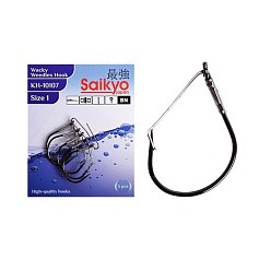 Крючок Одинарный Saikyo KH-10107 №1 10 шт BN   KH-10107BN1-5 — цена и наличие в каталоге