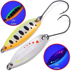 Колеблющаяся Блесна Kosadaka Trout Police Convex 3.3 3,3 гр 32 мм F49uv   Tl-Cnv-F49uv — цена и наличие в каталоге