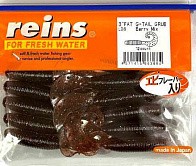 Силиконовая приманка Reins Fat G-Tail Grub 3 76 мм 10 шт L08-Berry Mix   FGTG3-L08 — варианты, разновидности модели