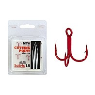 Крючок Тройной Saikyo 6063 1X-CP №16 10 шт R   6063-1X-CP-16-10 — варианты, разновидности модели
