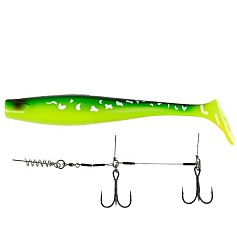 Силиконовая приманка Lucky John Giant Kubira Swim Shad 10.3in 260 мм 1 шт PG26 3D BBS Series + Stinger XL  140434SET-PG26 — цена и наличие в каталоге