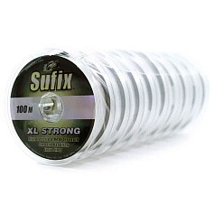 Леска монофильная Sufix XL Strong x10 100 м 0,18 мм Прозрачная   DS1XL018024A9X — цена и наличие в каталоге