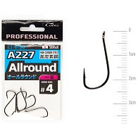 Крючок Одинарный Cobra Pro Allround A227 №4 6 шт    A227-004 — варианты, разновидности модели