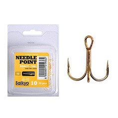 Крючок Тройной Saikyo 7001 №10 25 шт G   SORCT7001-10G25 — цена и наличие в каталоге