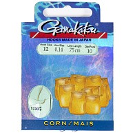 Поводок Gamakatsu Booklet Corn 1130G 75 см  0,14 мм  10 шт №12  140121-012-014 — варианты, разновидности модели