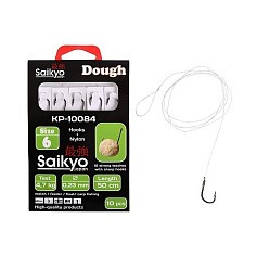 Крючок Одинарный Saikyo  KP-10084 Dough №6 10 шт BN   KP-10084BN6-10 — цена и наличие в каталоге