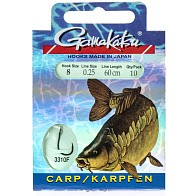 Поводок Gamakatsu Booklet Carp 3310F 60 см  0,25 мм  10 шт №8  140126-008-025 — варианты, разновидности модели
