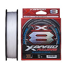 Плетеный шнур YGK X-Braid Fulldrag X8 300 м  PE # 6 Orchid White 0,405 мм — цена и наличие в каталоге
