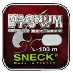 Леска монофильная Sneck Magnum 100 м 0,4 мм Brown   LMSMB100040 — цена и наличие в каталоге