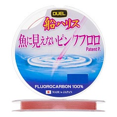 Флюорокарбон Duel Pink Fluorocarbon Fish Cannot See  100 м 0,285 мм    H4397-SP — цена и наличие в каталоге