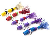 Мандула Lucky John Pennon Barbellworm 80 мм 5 шт MIX4  LJPB002-04 — варианты, разновидности модели