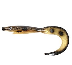 Силиконовая приманка Strike Pro Giant Pig Tail 400 мм 1 шт Spotted Bullhead   SP-172K#115 — цена и наличие в каталоге