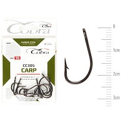Крючок Одинарный Cobra Carp Kayo Heavy CC305 №4 10 шт    CC305-004 — цена и наличие в каталоге