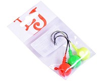 Джиг-головка Lucky John Ball Mix1 №4/0 28 гр 3 шт RGY Bn  LJBLJ-028MIX1 — варианты, разновидности модели