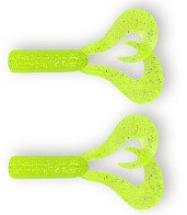 Хвост для бактейла CWC Miuras Mouse Big 200 мм 2 шт Лайм с блестками   JMSDT-07-LIME — варианты, разновидности модели