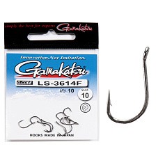 Крючок Одинарный Gamakatsu LS-3614F New Label Hooks Black №10 10 шт    149009-010 — цена и наличие в каталоге