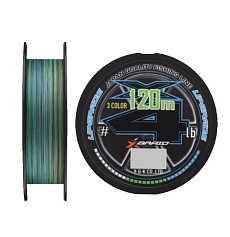 Плетеный шнур YGK X-Braid Upgrade X4 120 м  PE # 0,6 3 Color 0,128 мм — цена и наличие в каталоге
