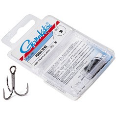 Крючок Тройной Gamakatsu 13NS Treble Hooks Black №10 10 шт    146667-010 — цена и наличие в каталоге