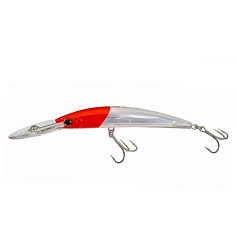 Воблер Yo-Zuri Crystal 3D Minnow Deep Diver 130F C5 Red Head 24 гр   F1153-C5 — цена и наличие в каталоге