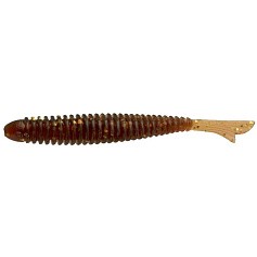 Силиконовая приманка Bait Breath U30 Fish Tail Ringer 3.5 89 мм 7 шт S853 Motor Oil/Gold — цена и наличие в каталоге