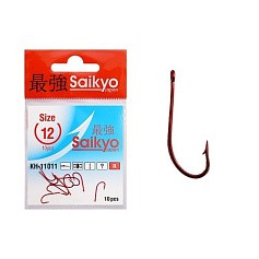 Крючок Одинарный Saikyo KH-11011 O'Shaughnessy №12 10 шт BN   KH-11011R12-10 — цена и наличие в каталоге