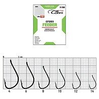 Крючок Одинарный Cobra Feeder Specialist CF203 №14 10 шт    CF203-014 — варианты, разновидности модели