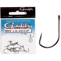 Крючок Одинарный Gamakatsu LS-2033F New Label Eyed Hooks Black №8 15 шт    147922-008 — варианты, разновидности модели