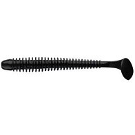 Силиконовая приманка Keitech Swing Impact 3.5 88 мм 8 шт 001 Black — варианты, разновидности модели