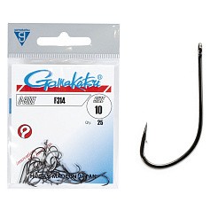 Крючок Одинарный Gamakatsu F314 Hooks Black №10 25 шт    146655-010 — цена и наличие в каталоге
