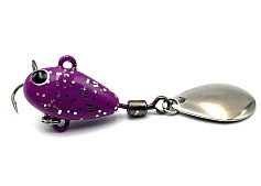 Тейл-спиннер UF Studio Hurricane 10 10 гр 50 мм Violet Glitter   H10Vg — цена и наличие в каталоге