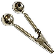 Бубенчик Kosadaka Двойной  Прищепка крокодил  FBLS-07-P — варианты, разновидности модели