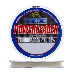 Флюорокарбон Duel Hardcore Powerleader FC Fluorocarbon 100% 50 м 0,435 мм    H3341 — цена и наличие в каталоге