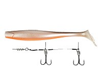 Силиконовая приманка Lucky John Kubira Swim Shad 9.0in 230 мм 1 шт PG18 3D BBS Series + Stinger L  140433SET-PG18 — варианты, разновидности модели