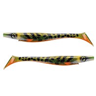 Силиконовая приманка Strike Pro Pig Shad Tournament 180 мм 2 шт Leopard Burbot UV   SP-172M#SP43 — варианты, разновидности модели