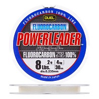 Флюорокарбон Duel Hardcore Powerleader FC Fluorocarbon 100% 30 м 0,235 мм    H3442 — варианты, разновидности модели