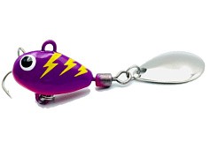 Тейл-спиннер UF Studio Hurricane 28 28 гр 70 мм Violet Flash   H28Vflash — цена и наличие в каталоге