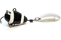 Тейл-спиннер UF Studio Hurricane 21 21 гр 65 мм Zebra   H21Z — цена и наличие в каталоге