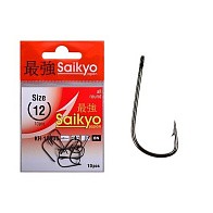 Крючок Одинарный Saikyo KH-10006 Sode Ring №12 10 шт BN   KH-10006BN12-10 — варианты, разновидности модели