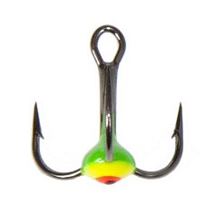 Крючок Тройной Lucky John С каплей №6 1 шт 03   LJ99060-03 — цена и наличие в каталоге