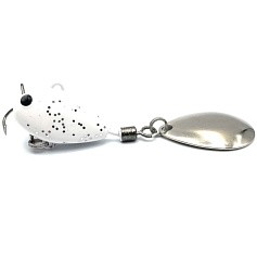 Тейл-спиннер UF Studio Hurricane 24 24 гр 62 мм White glitter    H24Wg — цена и наличие в каталоге