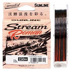 Леска монофильная Sunline Troutist Stream Roman 150 м 0,148 мм  PE# 0.8 — цена и наличие в каталоге