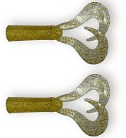 Хвост для бактейла CWC Miuras Mouse Big 200 мм 2 шт Золото с блестками   JMSDT-XX-GOLD — варианты, разновидности модели