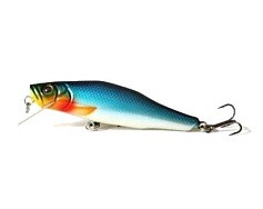 Воблер AR Lures Minnow 65F 001 Blue Black Back 8 гр   ARMN65F001 — цена и наличие в каталоге