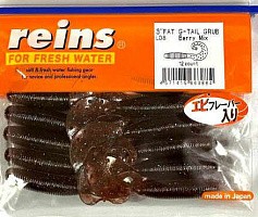 Силиконовая приманка Reins Fat G-Tail Grub 4 100 мм 10 шт L08-Berry Mix   FGTG4-L08 — цена и наличие в каталоге